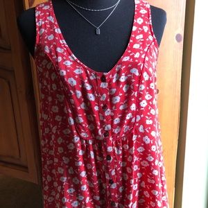 Maeve Red and White Tank